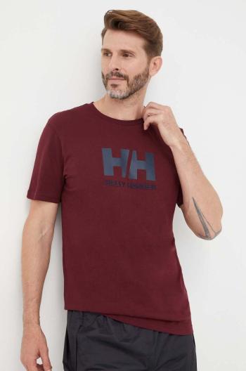 Tričko Helly Hansen HH LOGO T-SHIRT bílá barva, s aplikací, 33979