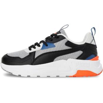 Puma TRINITY LITE Dětská obuv, šedá, velikost 36