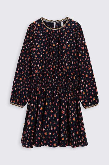 Dívčí šaty Coccodrillo tmavomodrá barva, mini