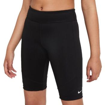 Nike NK DF ONE BIKE SHORT Dívčí sportovní šortky, černá, velikost S