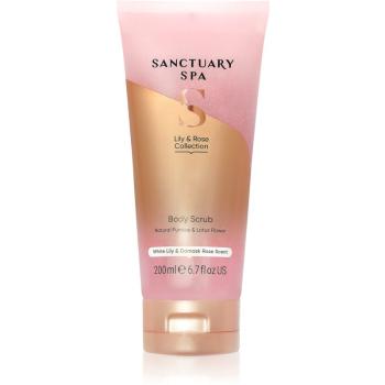 Sanctuary Spa Lily & Rose gelový peeling s vyhlazujícím efektem 200 ml