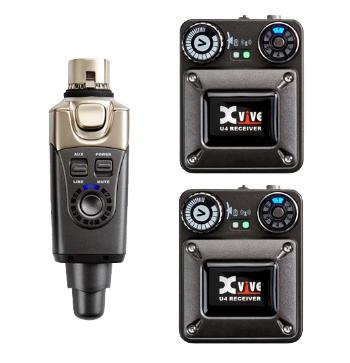 Xvive U4 - Bundle, 1x Transmitter + 2x Receiver