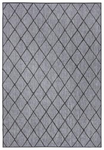 NORTHRUGS - Hanse Home koberce Kusový koberec Twin-Wendeteppiche 105456 Night Silver - 160x230 cm Šedá