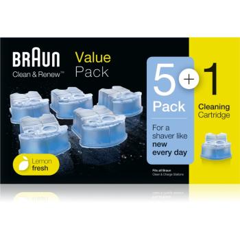Braun Series Clean & Renew náhradní náplně do čisticí stanice s vůní 6 ks
