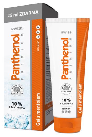 Panthenol 10%Swiss premium gel s mentolem 125 ml