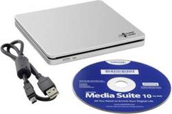 Externí DVD vypalovačka HL Data Storage GP70NS50.AHLE10B Retail USB 2.0 stříbrná