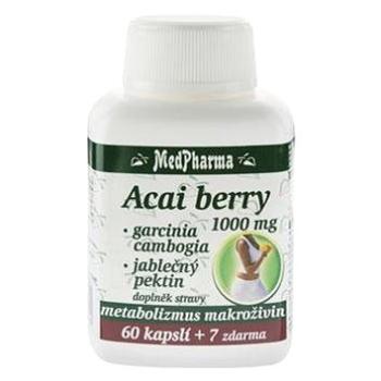 MedPharma Acai berry 1000 mg + Garcinia - 67  kapslí (8594045475296)