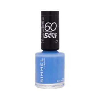 Rimmel London 60 Seconds Super Shine 8 ml lak na nehty pro ženy 856 Blue Breeze