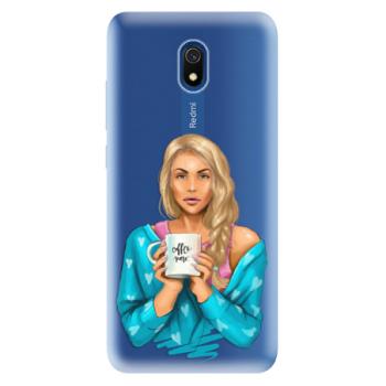 Odolné silikonové pouzdro iSaprio - Coffe Now - Blond - Xiaomi Redmi 8A