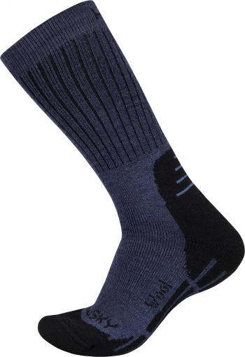Husky Ponožky   All Wool modrá Velikost: XL (45-48) ponožky