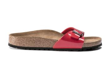 Birkenstock Madrid BF Patent Cherry Regular Fit červené 1019399