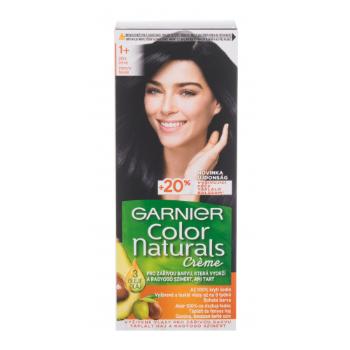 Garnier Color Naturals Créme 40 ml barva na vlasy pro ženy 1+ Ultra Black na barvené vlasy; na všechny typy vlasů