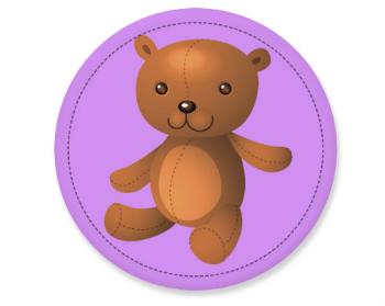 Placka Medvídek Teddy