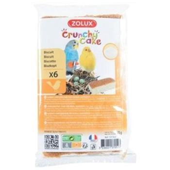 Zolux Crunchy cake growth sušenky pták 6ks 75g (3336021370523)