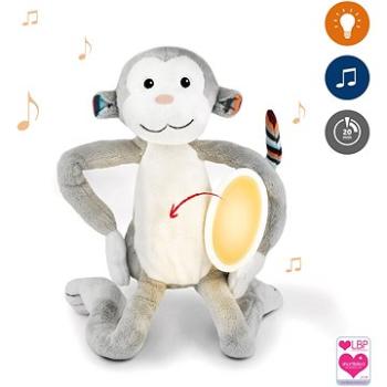 ZAZU - Opička MAX plyšové noční světlo s melodiemi (703625107092)