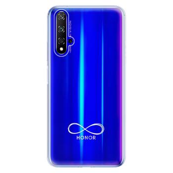 Odolné silikonové pouzdro iSaprio - čiré - Infinity - Huawei Honor 20