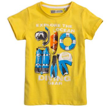 Chlapecké tričko LEMON BERET OCEAN žluté Velikost: 104-110