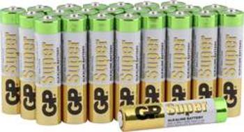 Mikrotužková baterie AAA alkalicko-manganová GP Batteries Super, 1.5 V, 24 ks