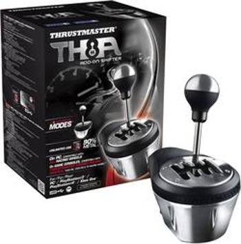 Řadící páka Thrustmaster TX Racing Wheel TH8A Shifter AddOn PlayStation 3, PlayStation 4, PC, Xbox One černá, chrom