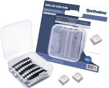 Sada SMD LED Barthelme 00430374, 2 V, 18 mA, 120 °, 300 mcd, žlutá