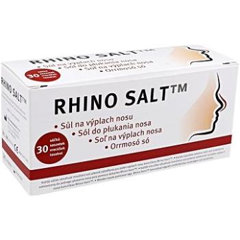 Rhino Salt sůl na výplach nosu, 30 sáčků (8594204280013)