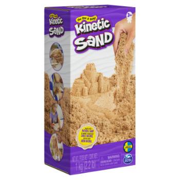 Kinetic sand 1 kg hnědého tekutého písku