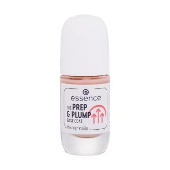 Essence The Prep & Plump Base Coat 8 ml lak na nehty pro ženy