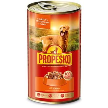 Propesko kousky pes kuře+těstoviny+mrkev 1240 g (8594014725230)