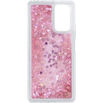 iWill Glitter Liquid Heart Case pro Xiaomi Redmi Note 10 Pink (DIP123_74)