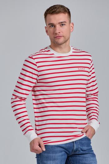 TRIČKO GANT D1. GANT SAILING LS T-SHIRT červená S