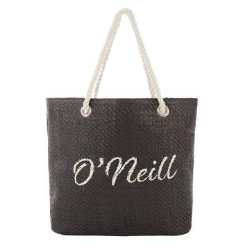 O'Neill BW BEACH BAG STRAW Dámská plážová taška, tmavě šedá, velikost UNI