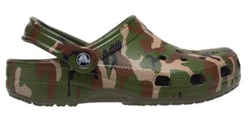 Crocs nazouváky classic printed camo clog agr/mlti - 42-43