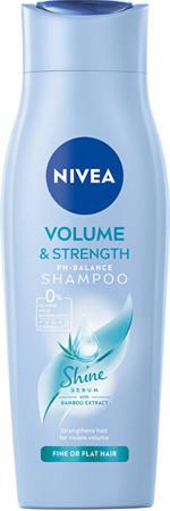 Nivea Šampon pro zvětšení objemu vlasů Volume & Strength 400 ml, mlml