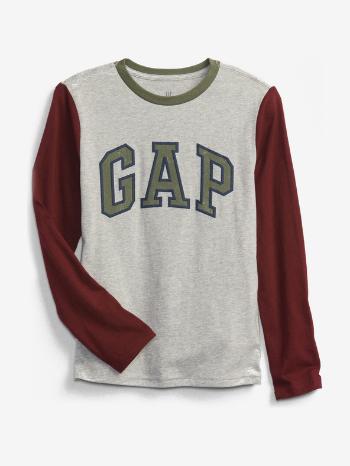 GAP Logo Triko dětské Šedá