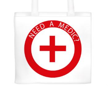 Plátěná nákupní taška Need a medic?