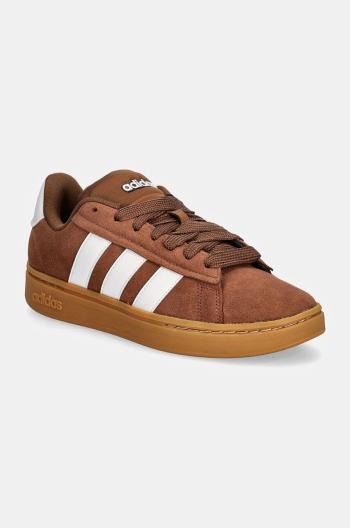 Sneakers boty adidas Grand Court Alpha hnědá barva, JH9730