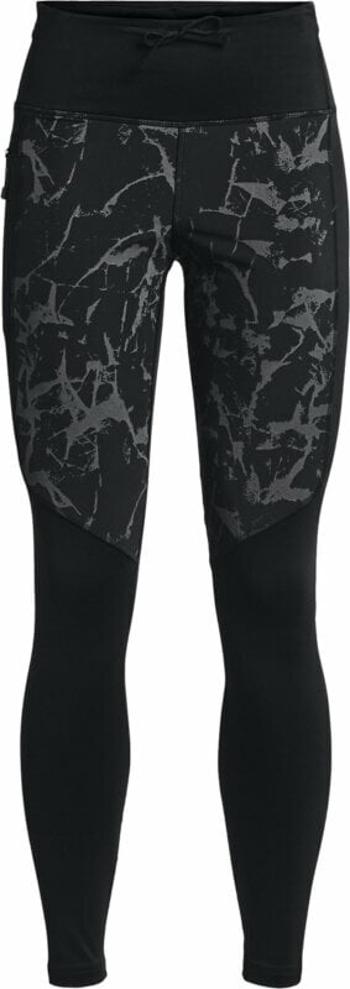 Under Armour Women's UA OutRun The Cold Black/Black/Reflective XS Běžecké kalhoty / legíny