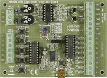 Experimentální USB rozhraní Velleman VM110N (modul), 70 mA