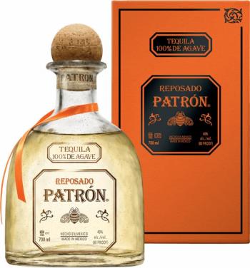 Patrón Reposado Tequila 100% Agave 40% 0,7l