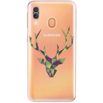 iSaprio Deer Green pro Samsung Galaxy A40 (deegre-TPU2-A40)