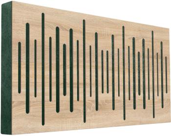 Mega Acoustic FiberPRO120 Spectrum Sonoma Oak/Green Absorpční dřevěný panel