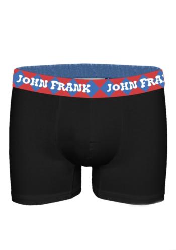 Pánské boxerky John Frank JFBMODHYPE41 L Černá