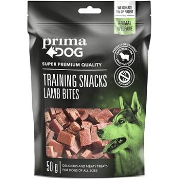 PrimaDog Výcvikové pamlsky - jehněčí kousky 50g (6430056888293)