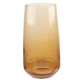 Hnědá sklenička na vodu Walt - Ø 6*14 cm / 430 ml 6GL4311Y