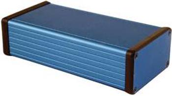 Univerzální pouzdro hliníkové Hammond Electronics, (d x š x v) 160 x 78 x 43 mm, modrá