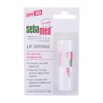 SebaMed Sensitive Skin Lip Defense SPF30 4,8 g balzám na rty pro ženy