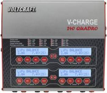 Modelářská multifunkční nabíječka VOLTCRAFT V-Charge 240 Quadro, 12 V, 230 V, 12 A, 1489899