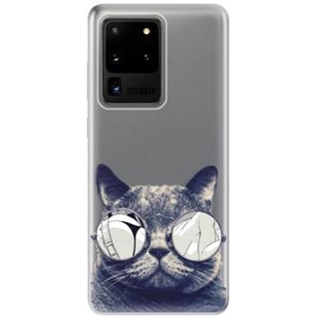 iSaprio Crazy Cat 01 pro Samsung Galaxy S20 Ultra (craca01-TPU2_S20U)