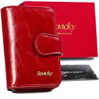 ROVICKY MENŠÍ ČERVENÁ PENĚŽENKA V068 8809-BPRN-3281 RED Velikost: ONE SIZE