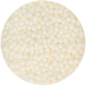 Funcakes Cukrové kuličky Soft Pearls - Bílé 80 g
